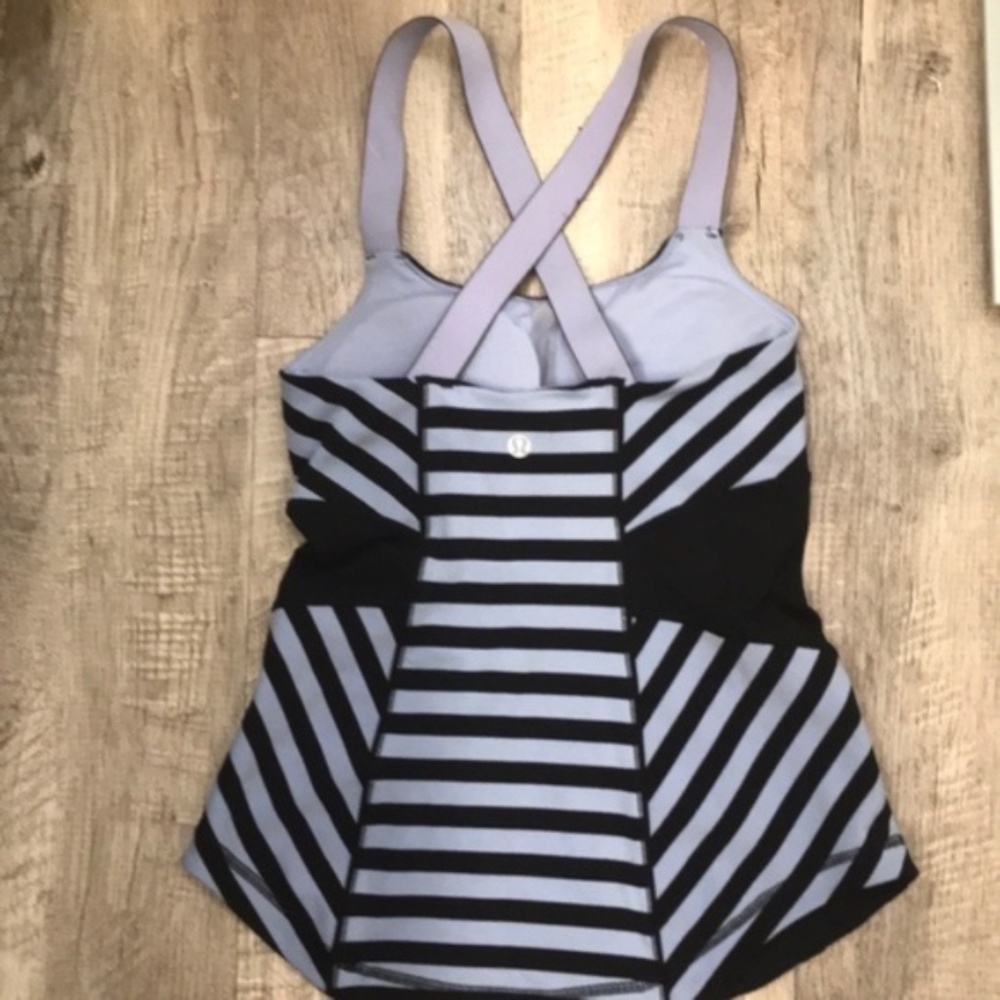 Like New Lululemon Work It Out w/ Built in Bra (4) - Picture 3 of 5